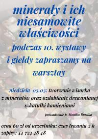 Jubileuszowa Wystawa Minerałów i Wyrobów Jubilerskich w Muzeum