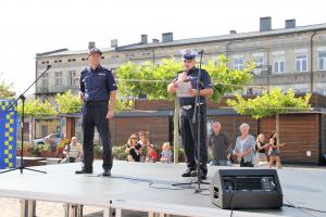 Niebieski Piknik na placu Tadeusza Kościuszki 