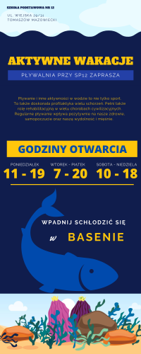 SP nr 12 zaprasza na pływalnię