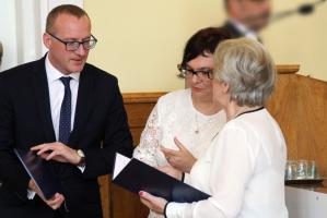 Wybrano prezydium Rady Miejskiej, prezydent Marcin Witko złożył ślubowanie