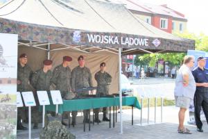 Niebieski Piknik na placu Tadeusza Kościuszki 