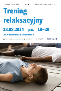 Trening relaksacyjny z psychologiem