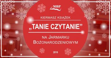 Kiermasz książek na Jarmarku Bożonarodzeniowym  