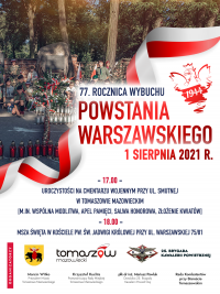 Upamiętnimy 77. rocznicę wybuchu Powstania Warszawskiego