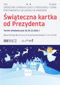 „Świąteczna Kartka od Prezydenta” – konkurs plastyczny dla dzieci