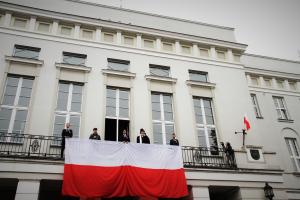 Rekonstrukcja historyczna z udziałem Ignacego Paderewskiego i Józefa Piłsudskiego