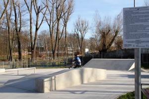 W sąsiedztwie parku Bulwary powstał skatepark